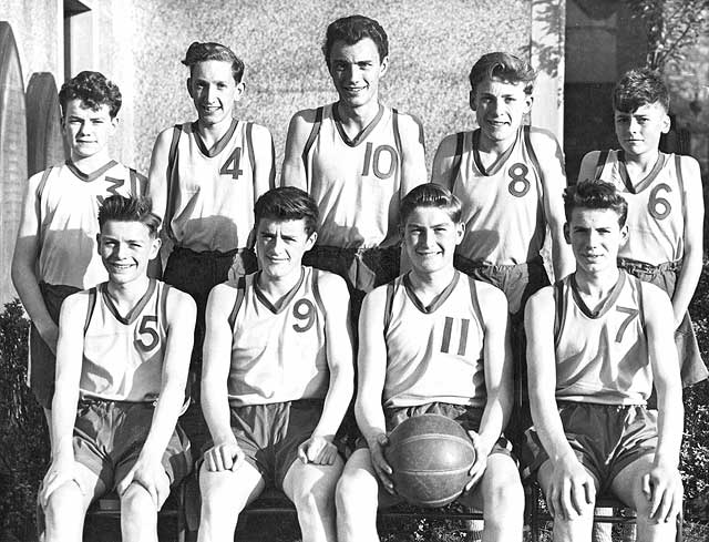 Canongate Boys' Club - Basketball Team - Late 1950s